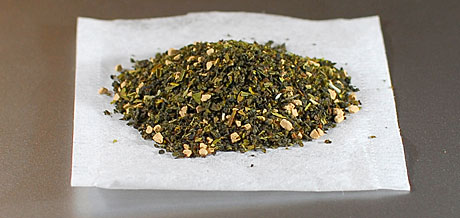Őszibarackos zöld tea (Fotó: MsTea)