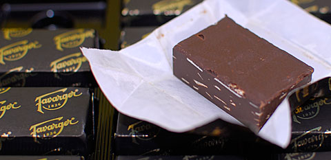 Favarger Earl Grey-es csoki (Fotó: MsTea)